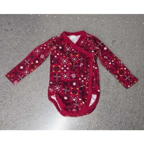 Lot of 3 Winter Hanna Andersson zip sleepers/ L/S Bodysuit 18-24 months 80cm - Picture 8 of 10